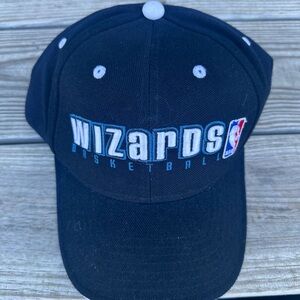 NBA Washington Wizards Black Snapback Hat with Team Embroidery